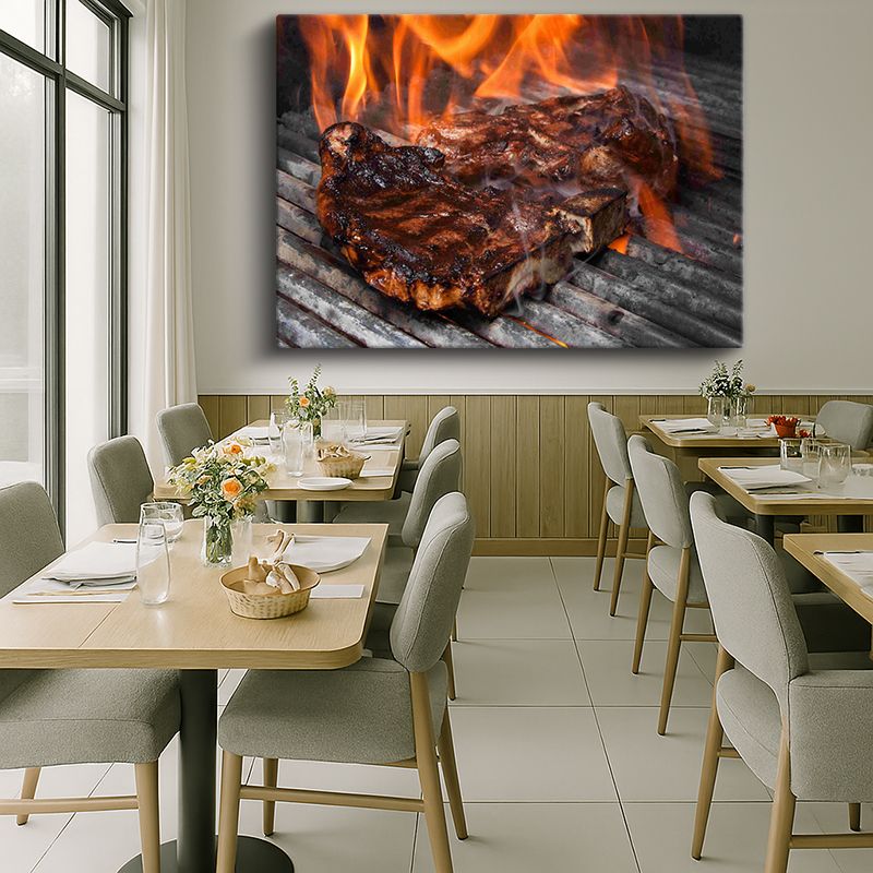 Yiyecek & İçecek Kanvas Tablo 561