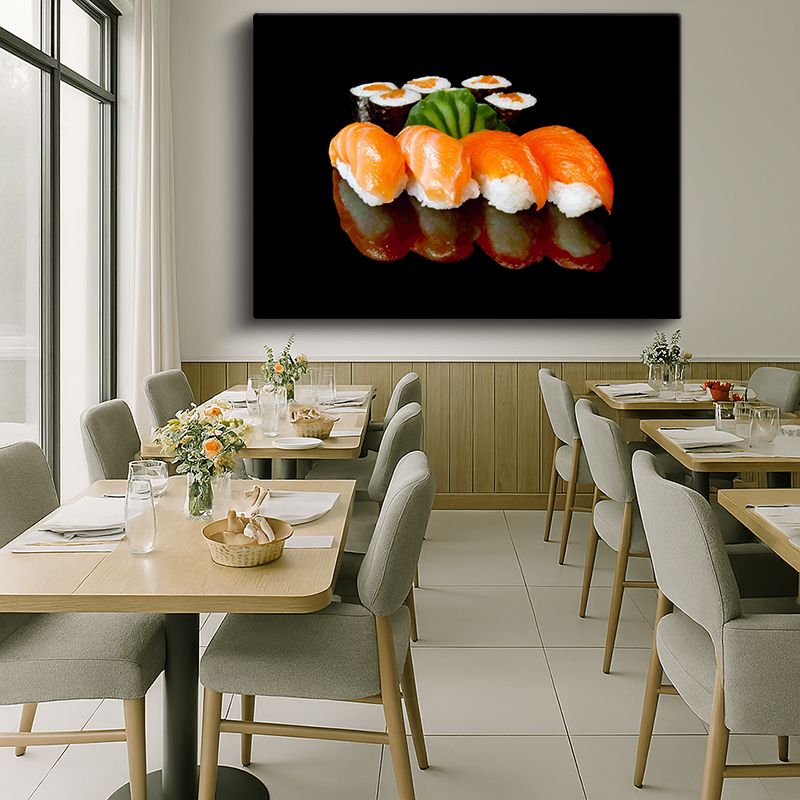 Yiyecek & İçecek Kanvas Tablo 564