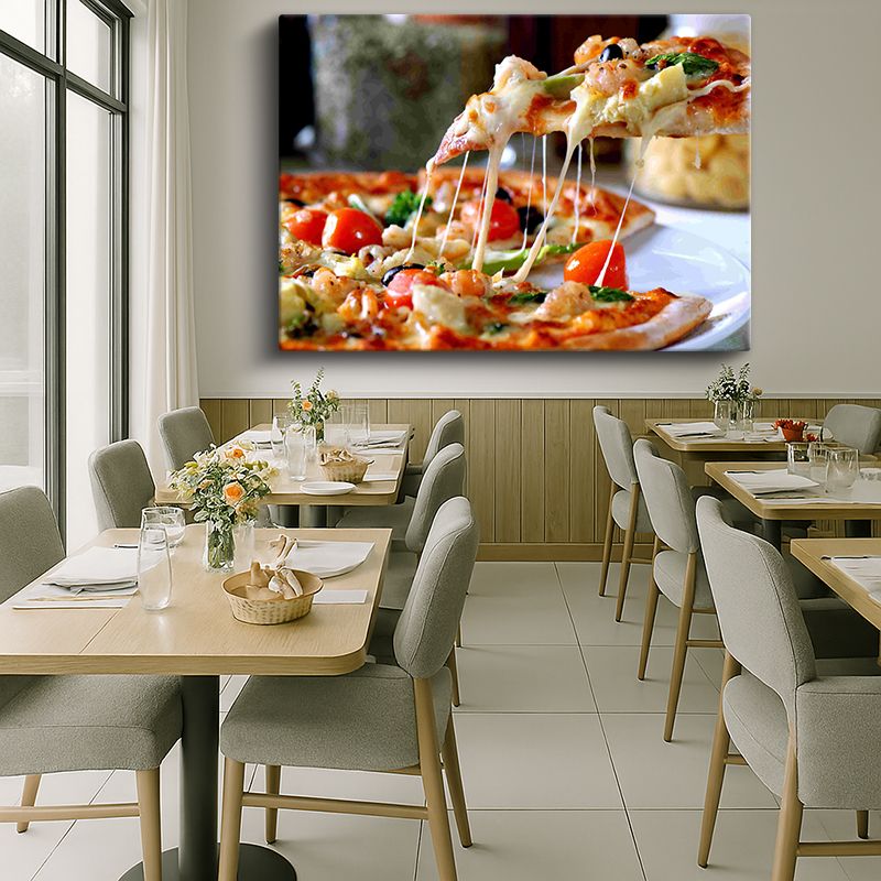 Yiyecek & İçecek Kanvas Tablo 587