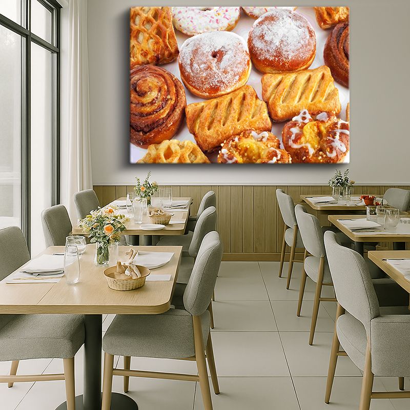 Yiyecek & İçecek Kanvas Tablo 592