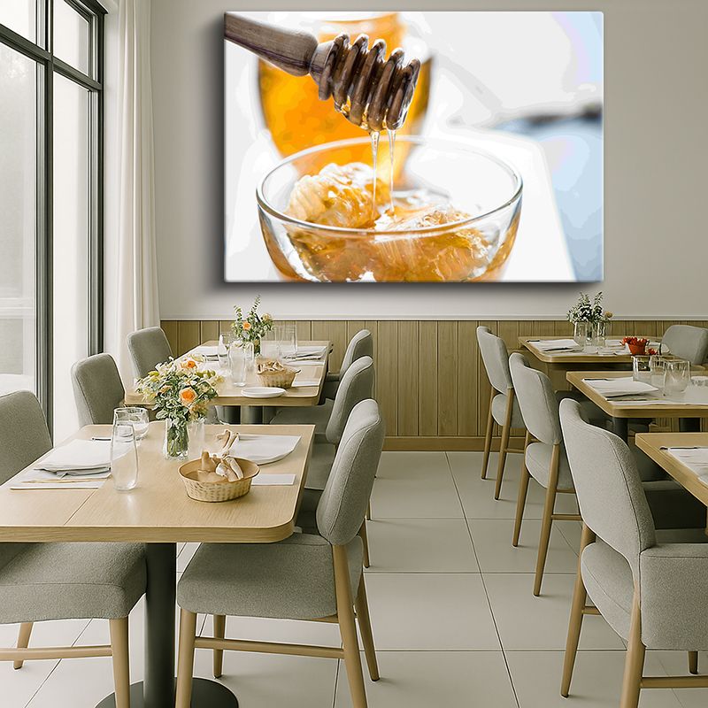 Yiyecek & İçecek Kanvas Tablo 605
