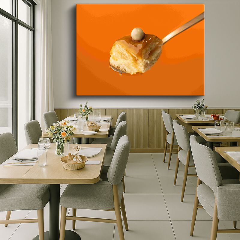 Yiyecek & İçecek Kanvas Tablo 608