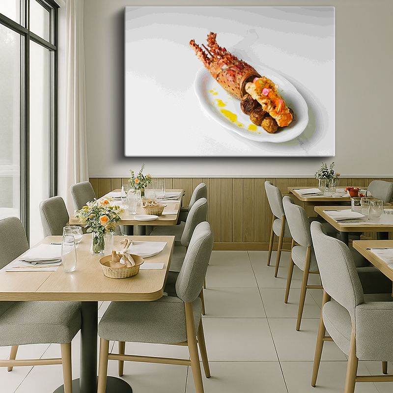 Yiyecek & İçecek Kanvas Tablo 614