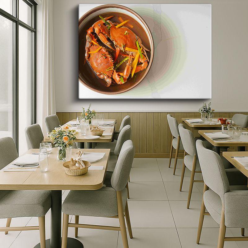 Yiyecek & İçecek Kanvas Tablo 616