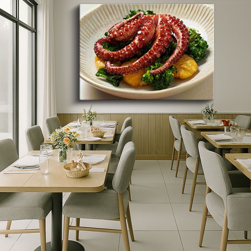 Yiyecek & İçecek Kanvas Tablo 618