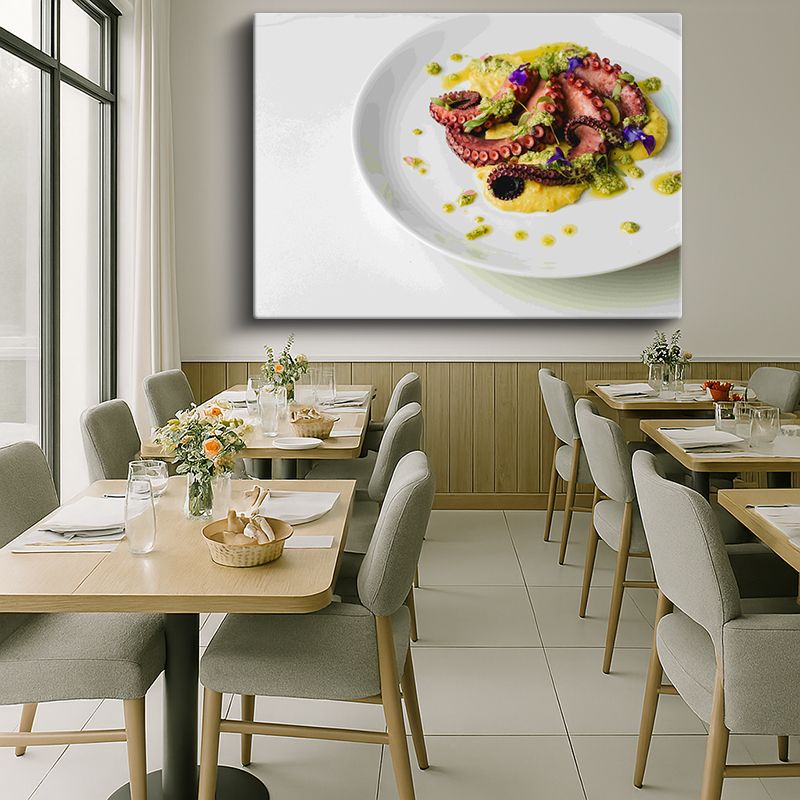 Yiyecek & İçecek Kanvas Tablo 630