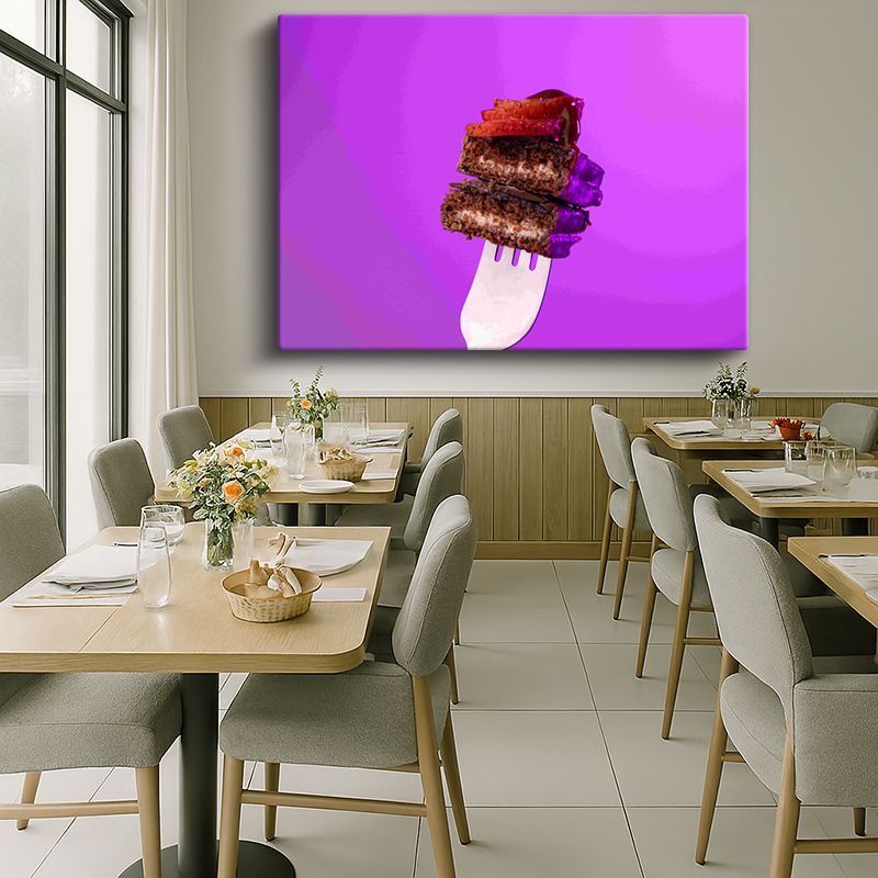 Yiyecek & İçecek Kanvas Tablo 637