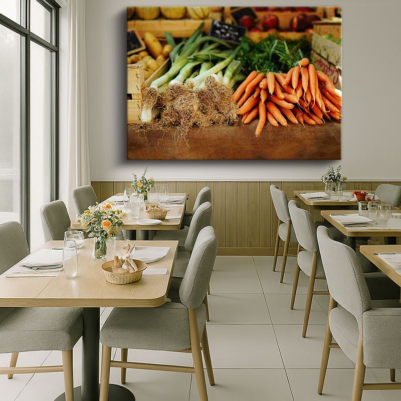 Yiyecek & İçecek Kanvas Tablo 642