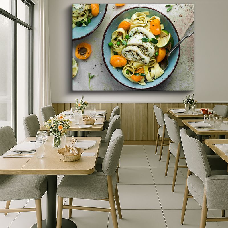 Yiyecek & İçecek Kanvas Tablo 657